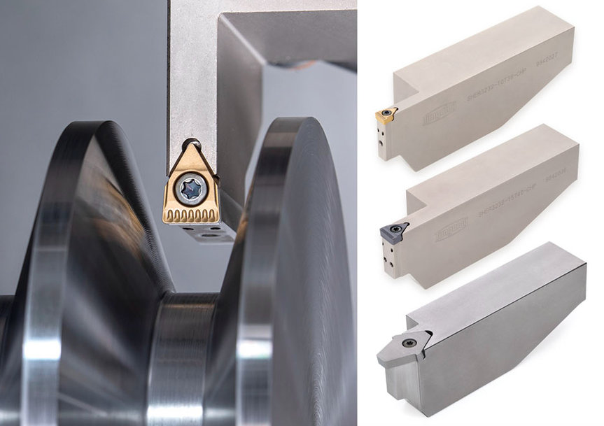 ENHANCED INSERT CLAMPING PROVIDES TUNGHEAVYGROOVE WITH HIGHER PERFORMANCE
